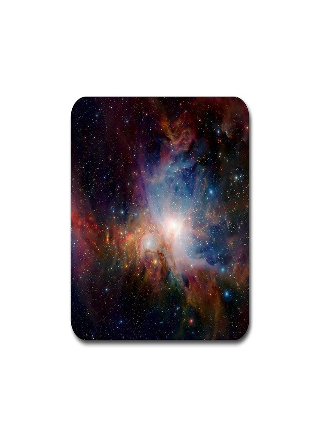 QJ CMJ Starry deep Outer Space Nebula and Galaxy Pattern Square Coaster Set - Made of Recycled Rubber - Set of 4 … - Image 4